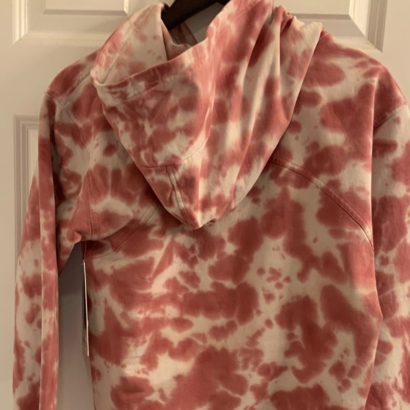 Lululemon All Yours Hoodie - NWT - Size 6 - Marmoleado Tie Dye Brier Rose - Picture 9 of 13